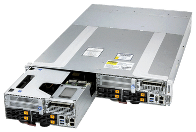 Single processor multi-node