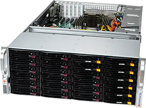 36-bay double-sided storage