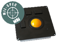 Trackball e Touchpad MIL-Grade