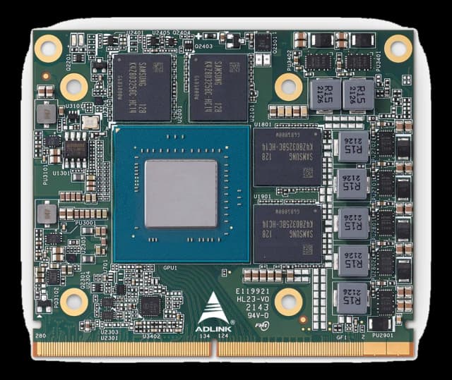 MXM 3.1 Type A module with NVIDIA RTX A2000 Ampere GPU