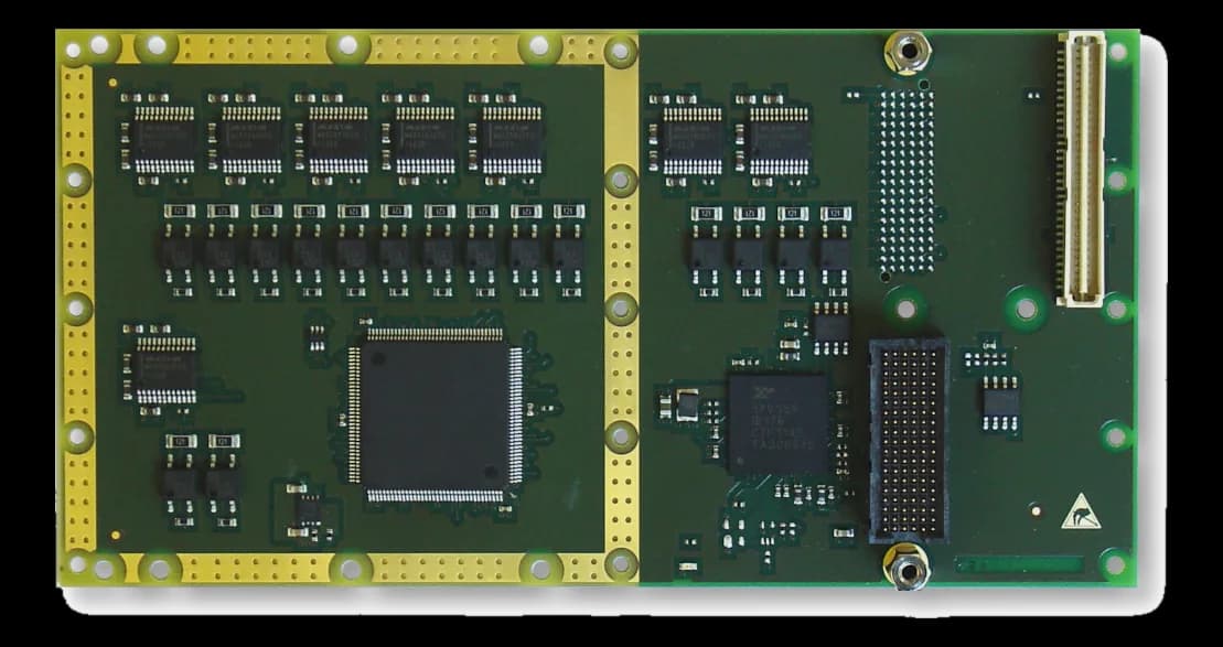 TXMC375 I Conduction Cooled XMC with 8 Channel RS232/RS422/RS485 Programmable Serial Interface
