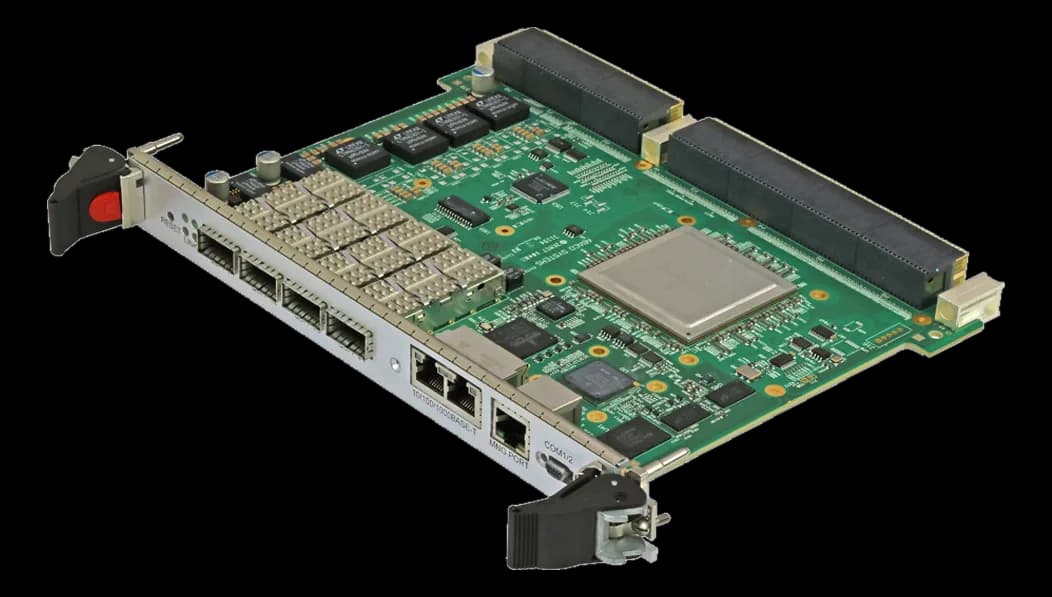SW540A Fully Managed 6U VPX 40/10GigE Data Plane Ethernet Switch