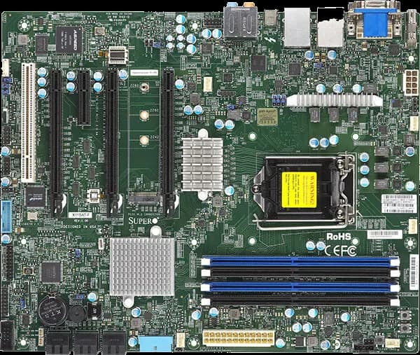 MBD-X11SAT-F — Motherboard ATX C236 con socket LGA1151 e memoria ECC
