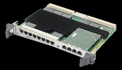6U VME managed copper switch with Marvell SoC