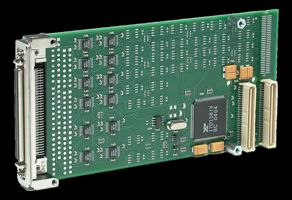 PMC520 — Modulo PMC con otto porte seriali RS232E e connettore frontale