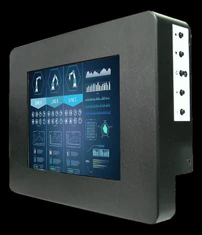 R06L200-RMA1WT | 6.5" Rear Mount Wide Temperature Display | Winmate