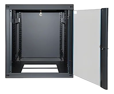 IMRAK® 610 — Versione configurata · Porta anteriore a vetro e montanti 19″ posteriori