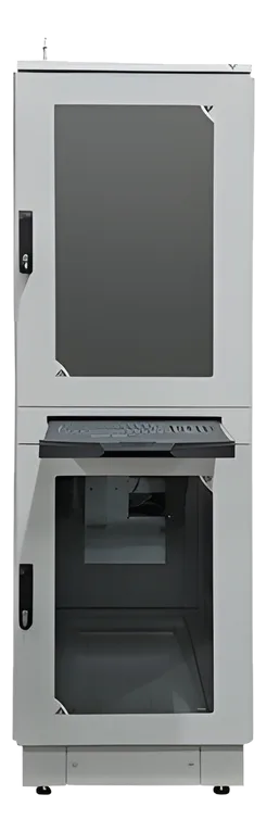 VERAK® IP54 — Versione configurata – Larghezza 600 mm · Versione Co-Location e tastiera scorrevole