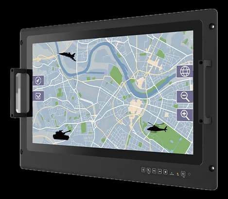 W22IT3S-MLA3FP | 21.5" Intel® Core™ i5-1135G7 Defence Console Rack Panel PC | Winmate
