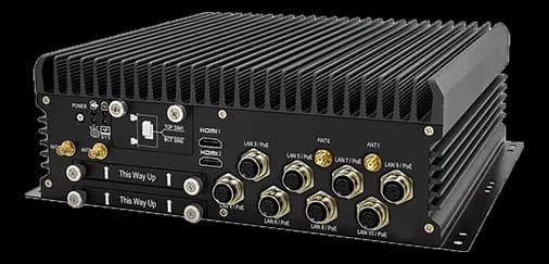 Computer embedded con GPU NVIDIA GTX 1650 e rete su connettori M12