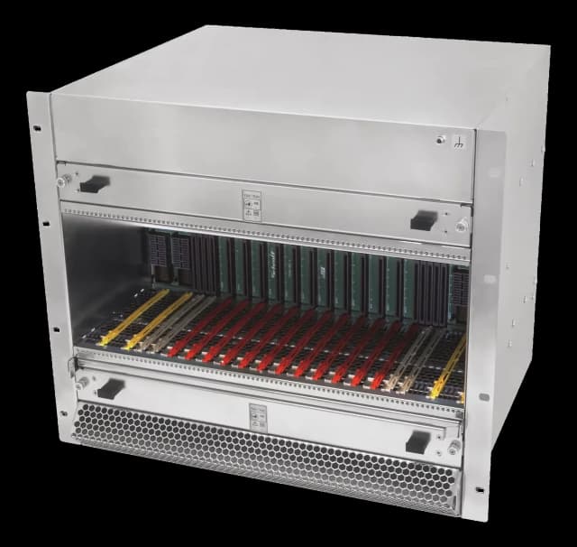 Piattaforma MicroTCA.4 da rack con backplane ridondante