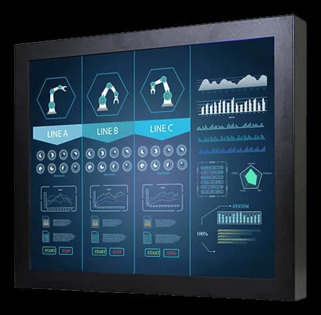 R15L100-CHA3WT | 15" Chassis Wide Temperature Display | Winmate