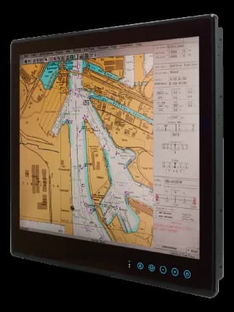 R19L300-MRA1FP | 19" ECDIS Marine Display | Winmate