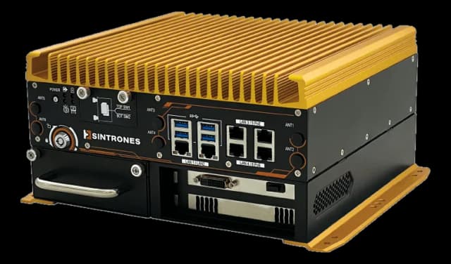 Computer embedded veicolare wall-mount, certificato EN 50155