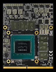 Modulo grafico MXM Type B con NVIDIA Quadro RTX 3000, architettura Turing