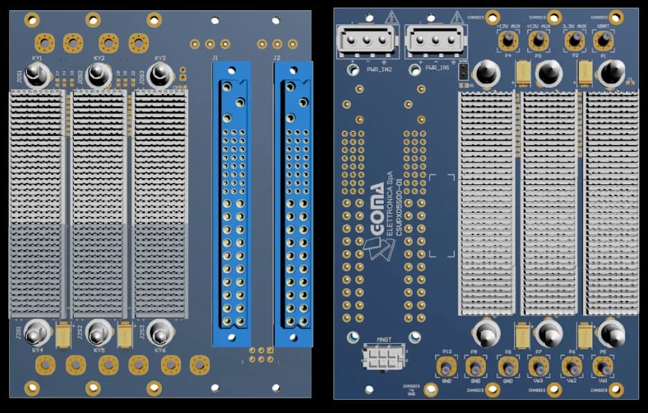 BKPVPX3-03S-08-2P-01 — Backplane e Riser