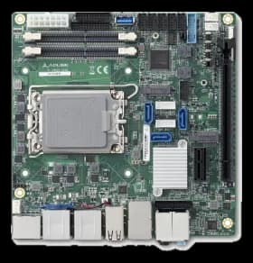 Motherboard Mini-ITX industriale con chipset Intel Q670E/H610E e socket LGA1700