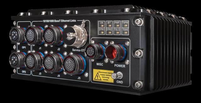 Military switch with Grand Master and precise time distribution over IEEE 1588 PTP