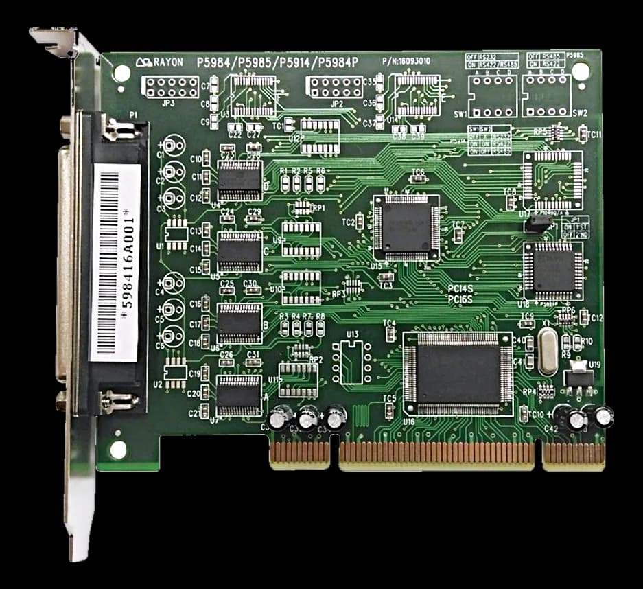 PCI-C584 — Scheda PCI con quattro porte seriali asincrone