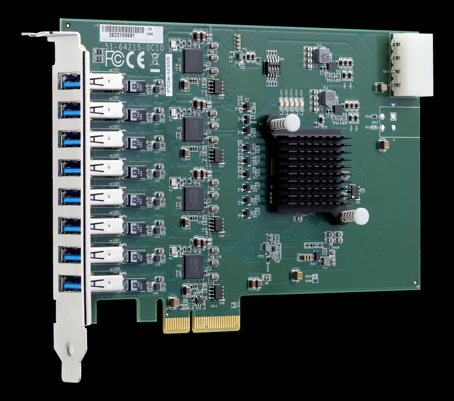 PCIe-U304 — Schede di I/O PCI e PCIe