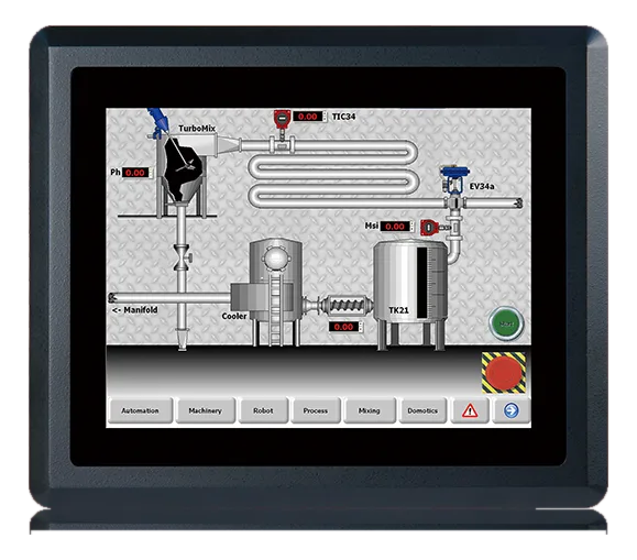 PPC-F08B-BT — Panel PC Industriali