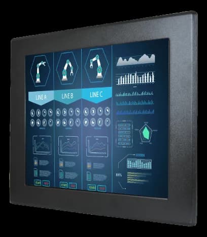 S17L500-IPA1WT | 17" Front IP65 Wide Temperature Display | Winmate