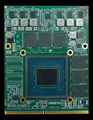 Modulo MXM Type B con GPU NVIDIA RTX 3500 Ada Generation Embedded