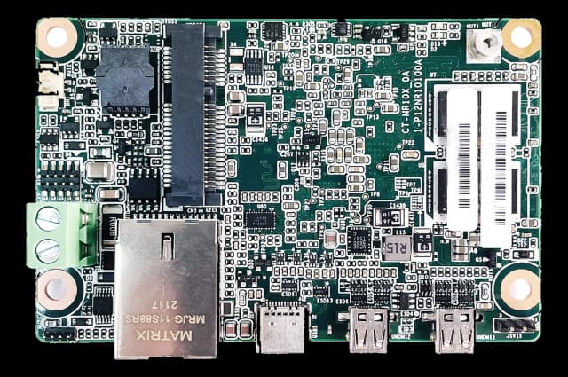 1.8" Femto-ITX SBC with AMD Ryzen Embedded R1606G and Radeon Vega 3 graphics