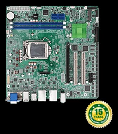 Motherboard industriale microATX con chipset Intel H110 e socket LGA1151
