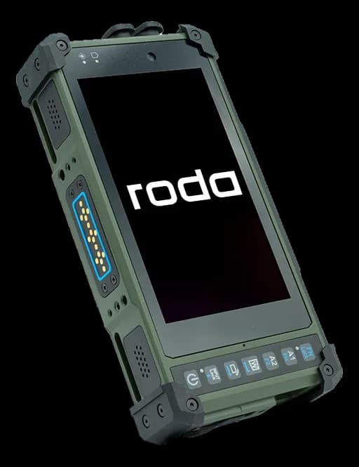 PDA rugged 5.7" con Atom Elkhart Lake e batterie hot swappable