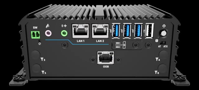 Fanless mini computer Intel Atom x7433RE/x7835RE with OOB, UL 62368-1 certified