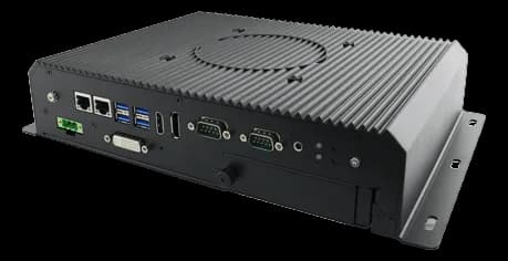 Computer embedded fanless per uso navale, certificato DNV / IEC 60945
