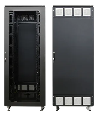VERAK® IP54 — Versione configurata – Larghezza 800 mm · Porta posteriore e ventilazione forzata – RAL 9005