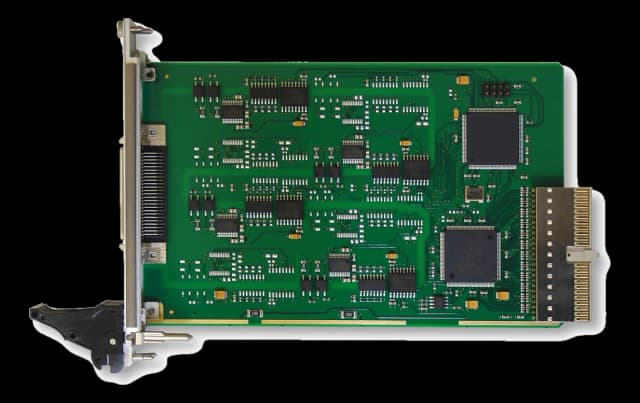 Scheda seriale CompactPCI 3U a 4 canali ad alta affidabilità
