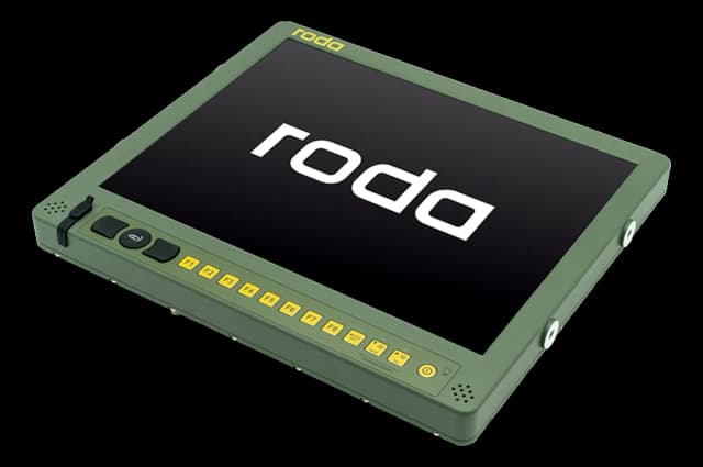 Monitor rugged con connettore DC-In MIL e funzione camouflage integrata