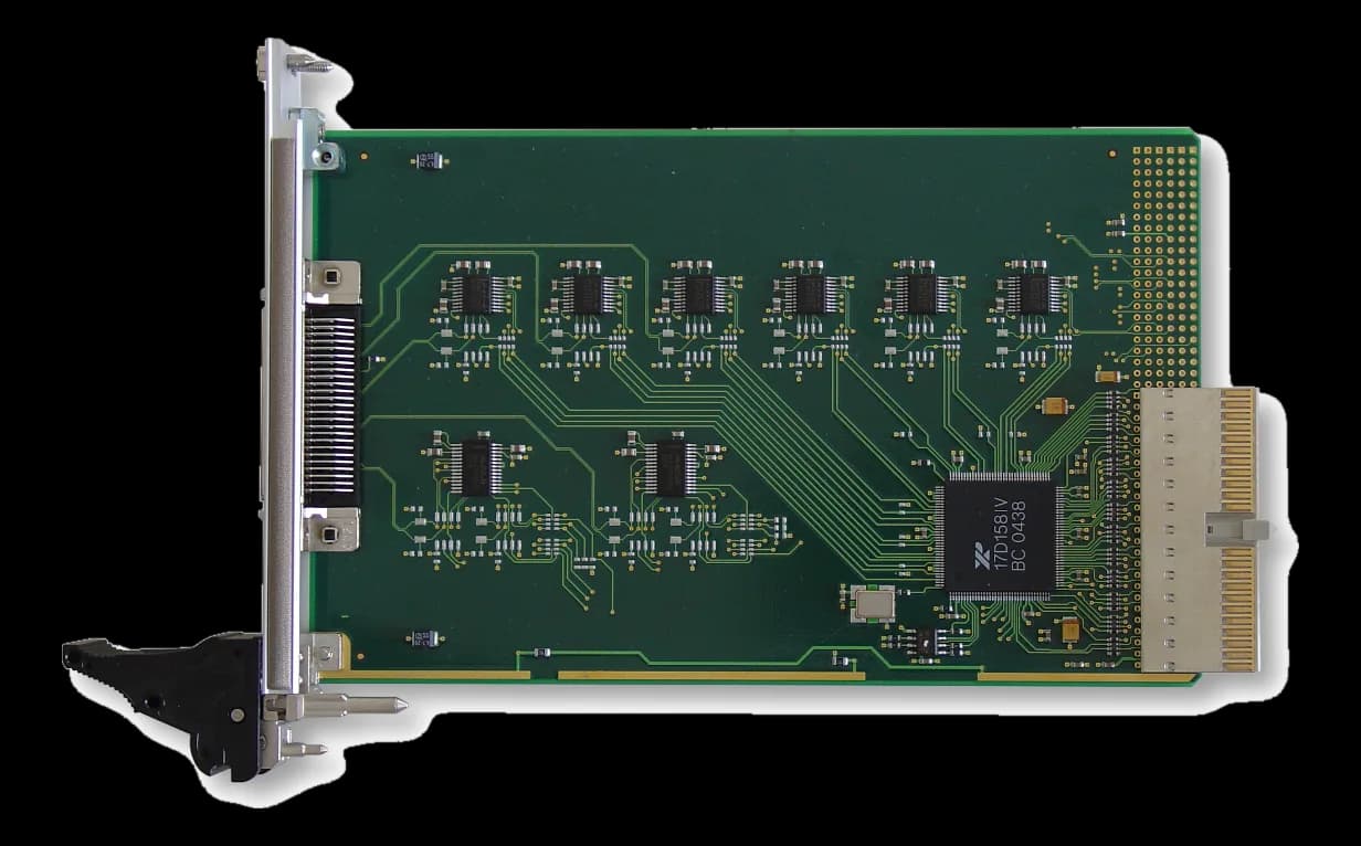 TCP461 I 8 Channel RS232/RS422 Serial Interface CompactPCI Module