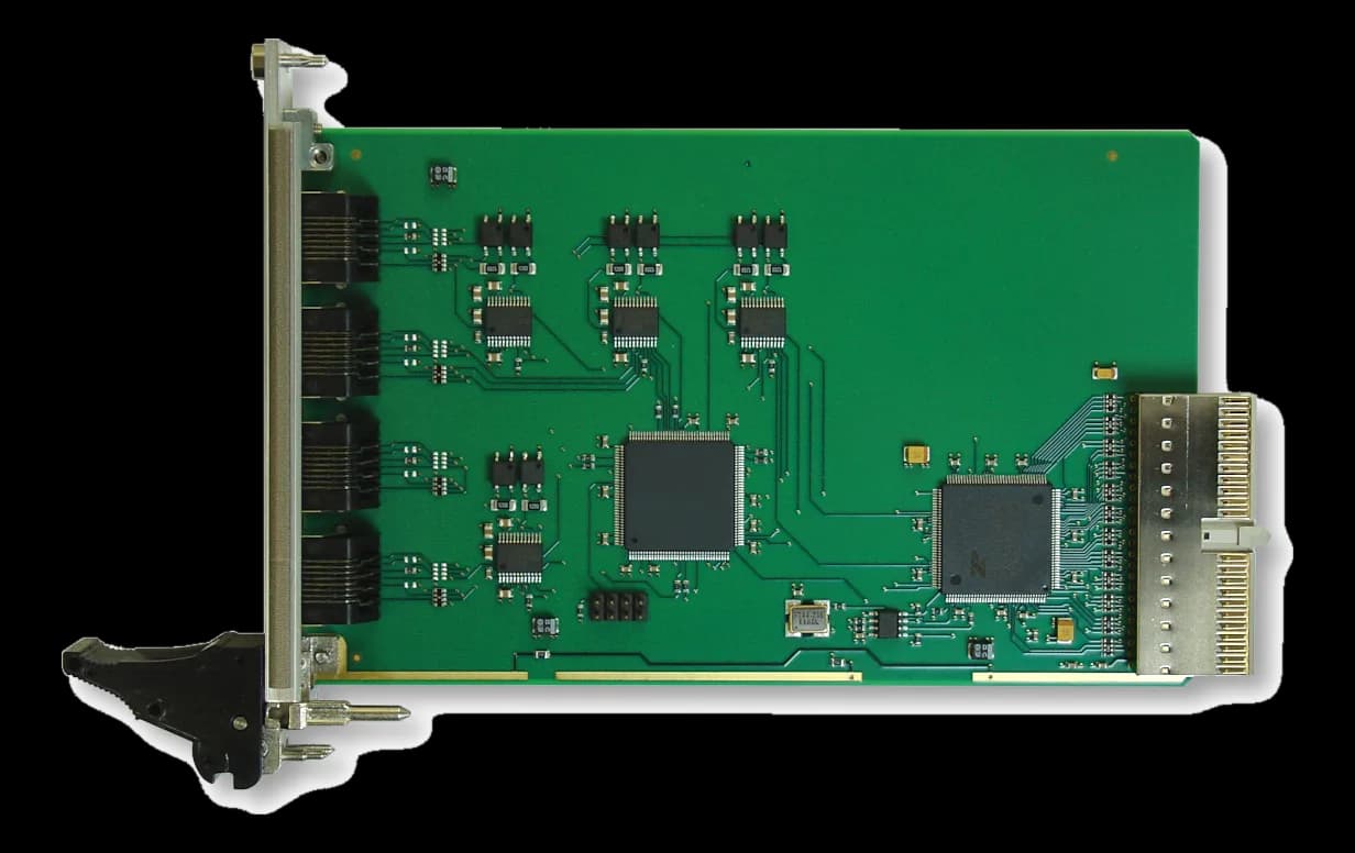 TCP467 I 4 Channel Programmable RS232/RS422/RS485 Serial Interface CompactPCI Module