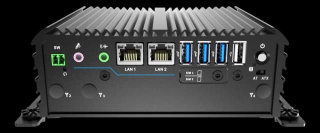 Mini computer fanless con Intel Atom x7433RE/x7835RE, UL Listed