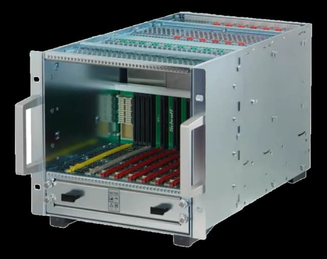 Sistema MicroTCA.4 da tavolo per moduli a doppia altezza