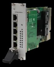 Switch Ethernet CompactPCI 3U managed, 12 porte Gigabit, EN 50155