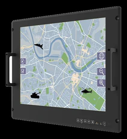 R19IT3S-MLA3FP | 19" Intel® Core™ i5-1135G7 Defence Console Rack Panel PC | Winmate