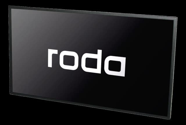 Monitor rugged 65" con telaio in alluminio e protezione IP54