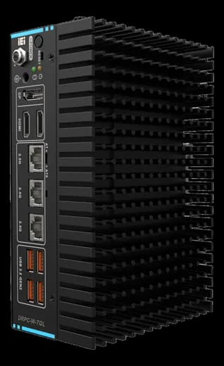 IEI DRPC-W-TGL DIN-Rail embedded system supports Tiger Lake 11 th Gen Intel® Celeron™ Solution