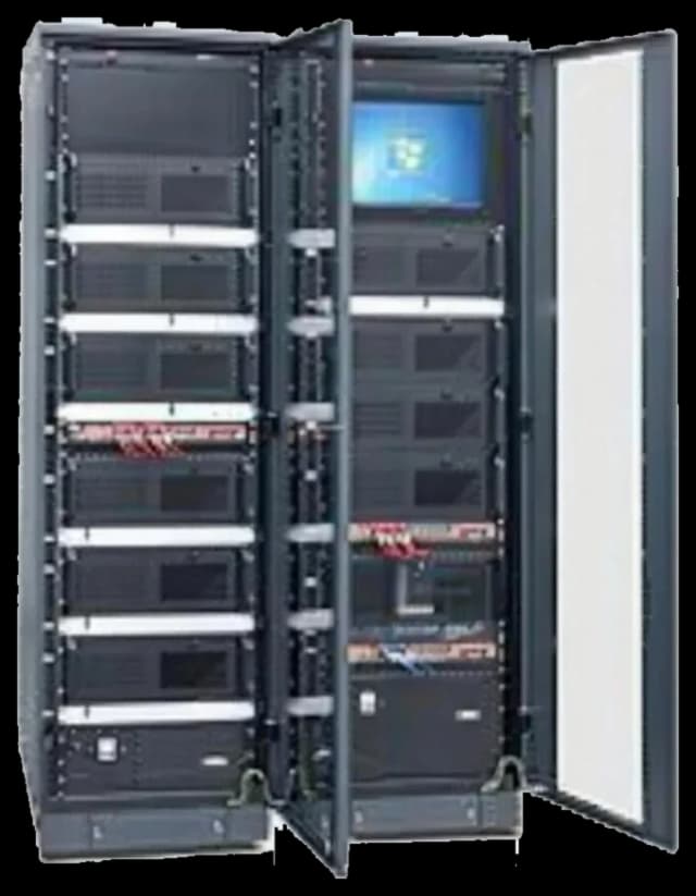 Armadio industriale integrato da 42 unità rack